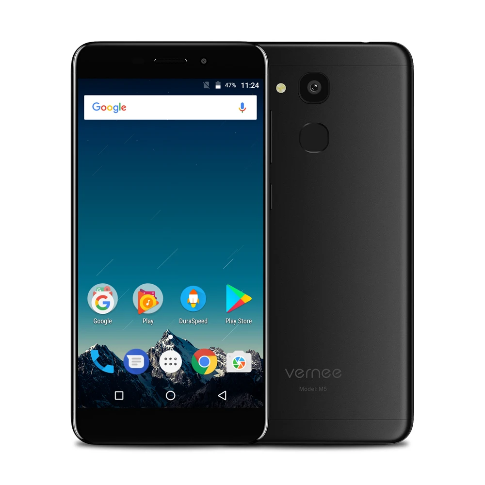 Смартфон Vernee M5 4G 5,", 4 Гб ОЗУ, 64 Гб ПЗУ, мобильный телефон MTK6750, четыре ядра, Android 7,0, 13 МП, 3300 мА/ч, HD, отпечаток пальца, мобильный телефон
