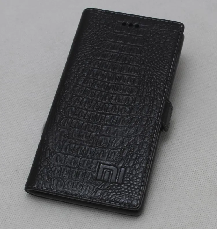Чехол из натуральной кожи для Xiaomi Redmi note 4x роскошный кожаный чехол-книжка чехол с