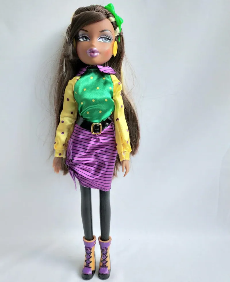 Синий Горячая Распродажа, модная фигурка Bratz Bratzillaz, платье для куклы, uo, игрушка для игры в дом, несколько вариантов, лучший подарок для ребенка - Цвет: Синий