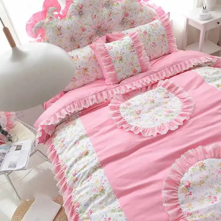 Комплект постельного белья в пасторальном стиле из 4/6 предметов|bedding set|printed bedding