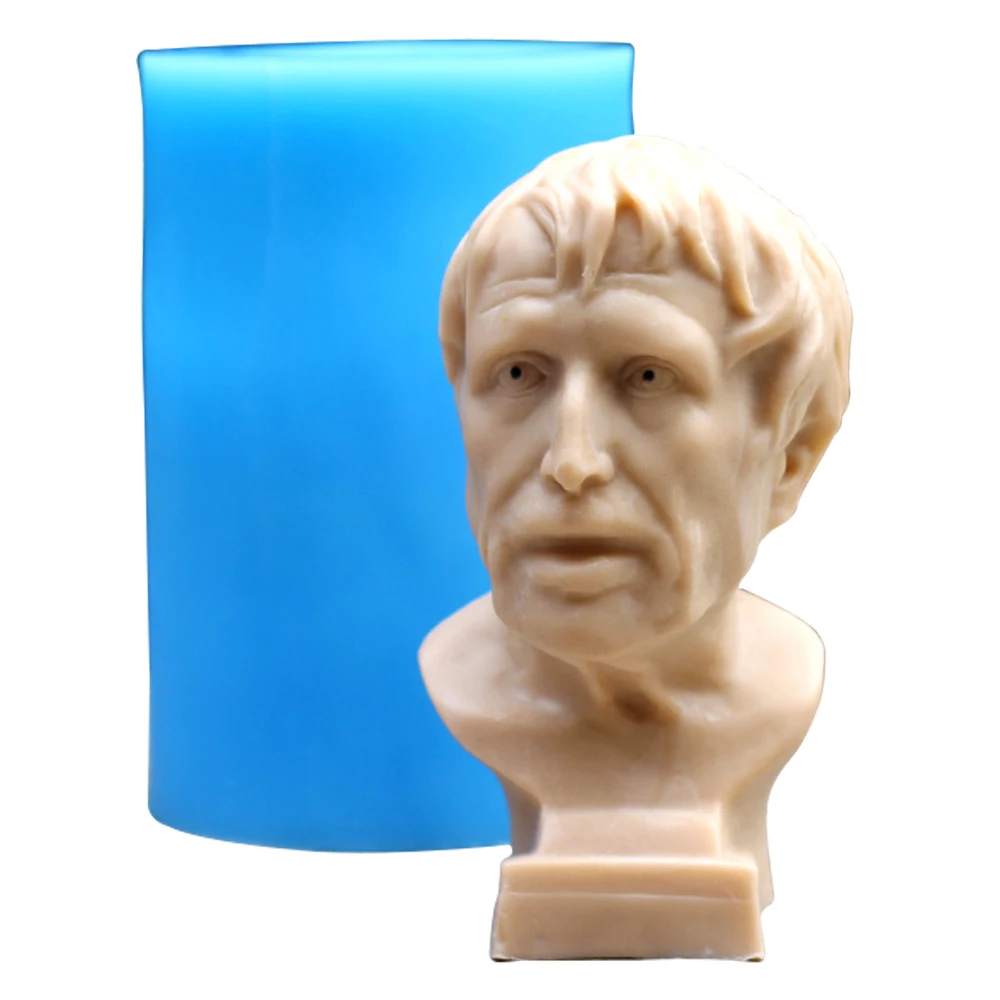 Силиконовая форма для мыла 3D скульптура пират Seneca DIY Ручная Работа Инструмент