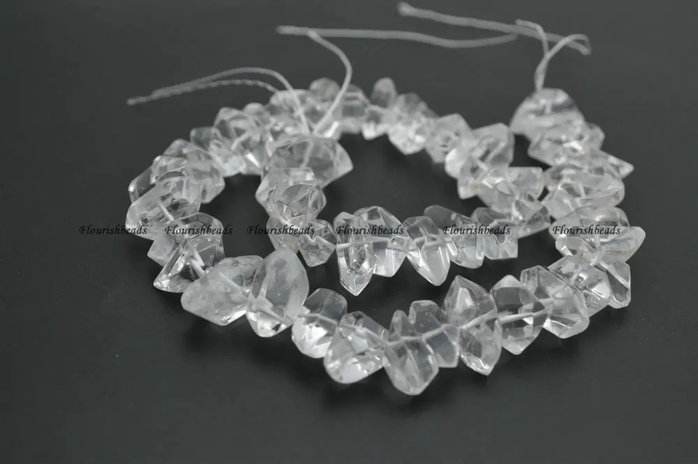 Полированные гладкие натуральные бриллиантовые отверстия в центре Двухточечные