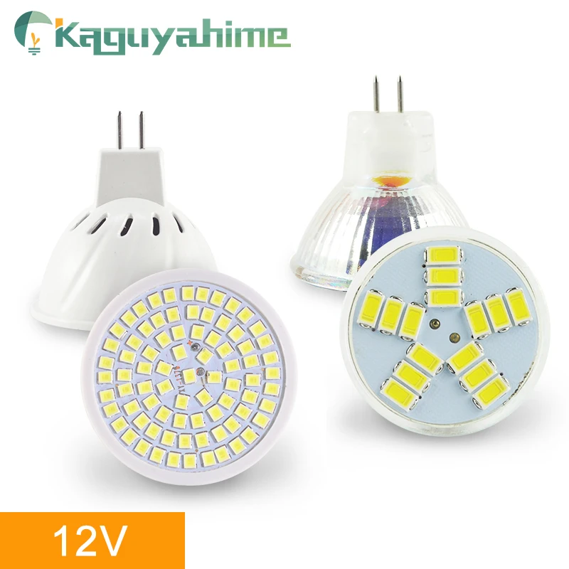 Kaguyahime MR16 светодиодный 12 V MR11 прожектор 220 V 6 W SMD 2835 Лампы светодиодный лампада Светодиодный прожектор светодиодные украшения ампулы теплый белый холодный белый