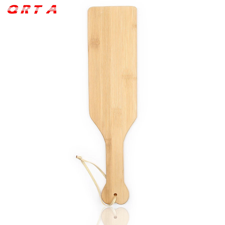 QRTA деревянный порка paddle flogger флирт Фетиш Bamboo удар кнутом связывание Bdsm