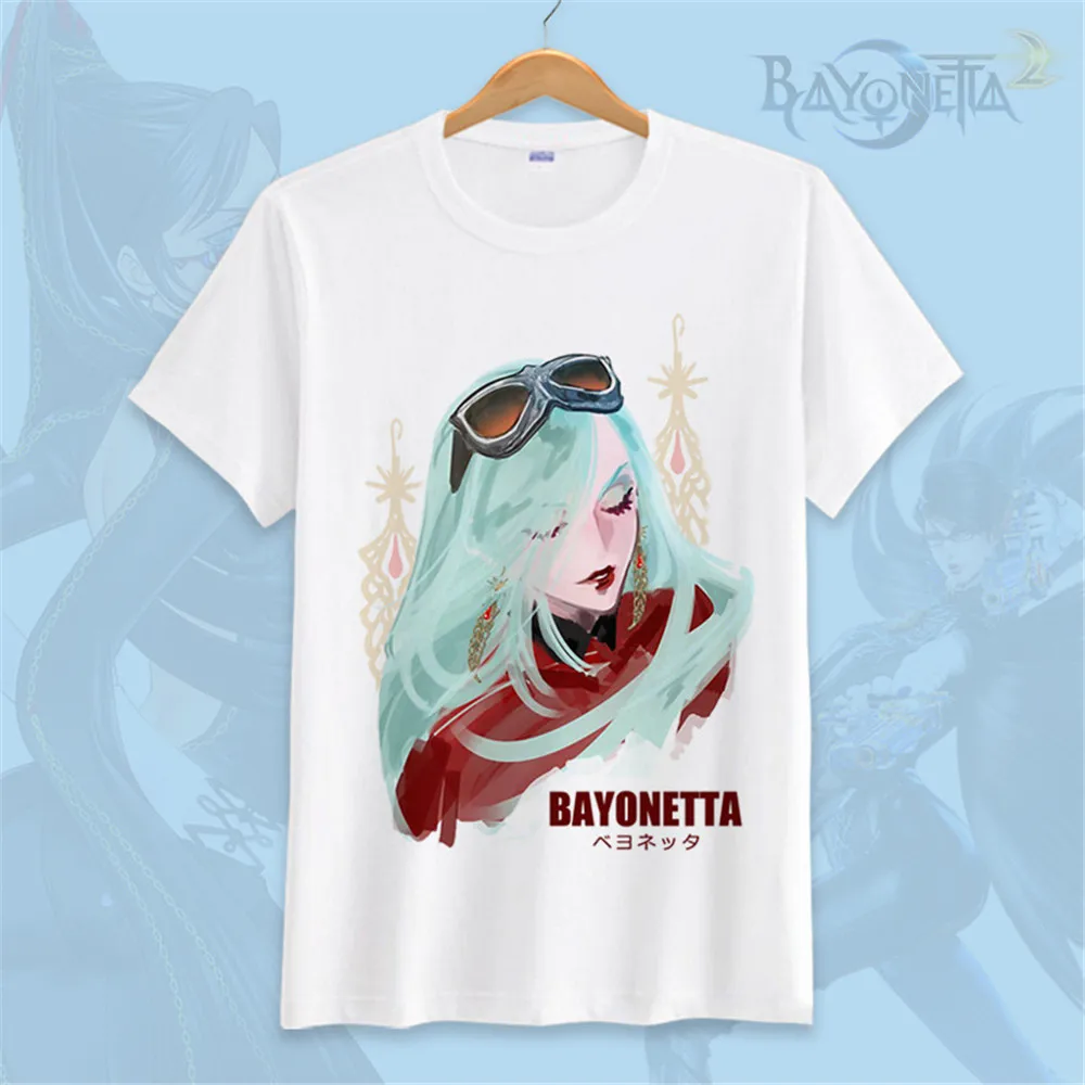 Костюм для косплея Bayonetta 3D футболка мужчин и женщин хлопковая Футболка с принтом 2
