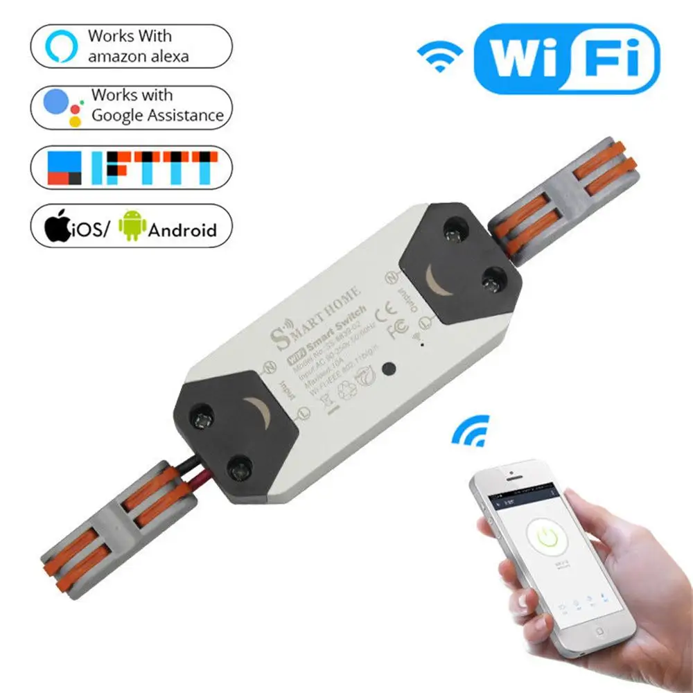 Timethinker умный дом WiFi переключатель DIY Беспроводной Универсальный светильник