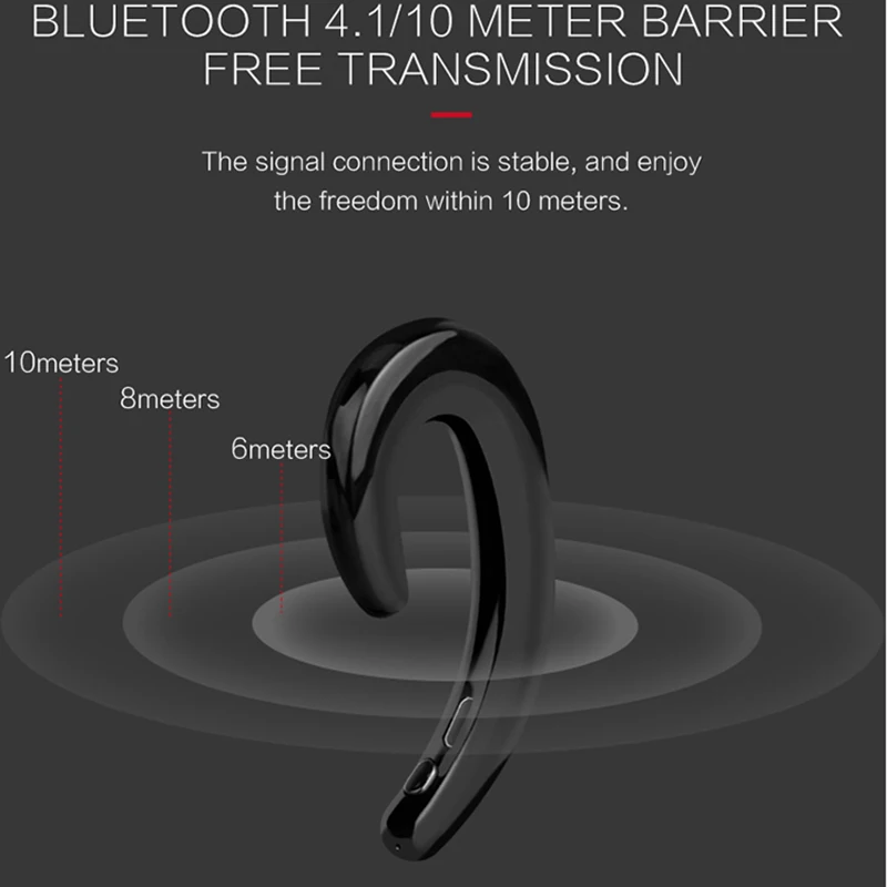 K8 костная проводимость беспроводные наушники спортивные Bluetooth гарнитура