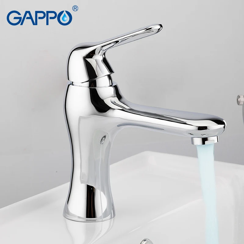 GAPPO смеситель для раковины хромированный Водопад ванной душа воды на бортике