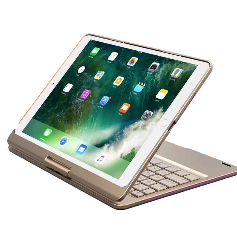 Для ipad Pro 10 5 чехол для клавиатуры Роскошный 360 Вращающийся air 3 дюймов 2019 подсветка