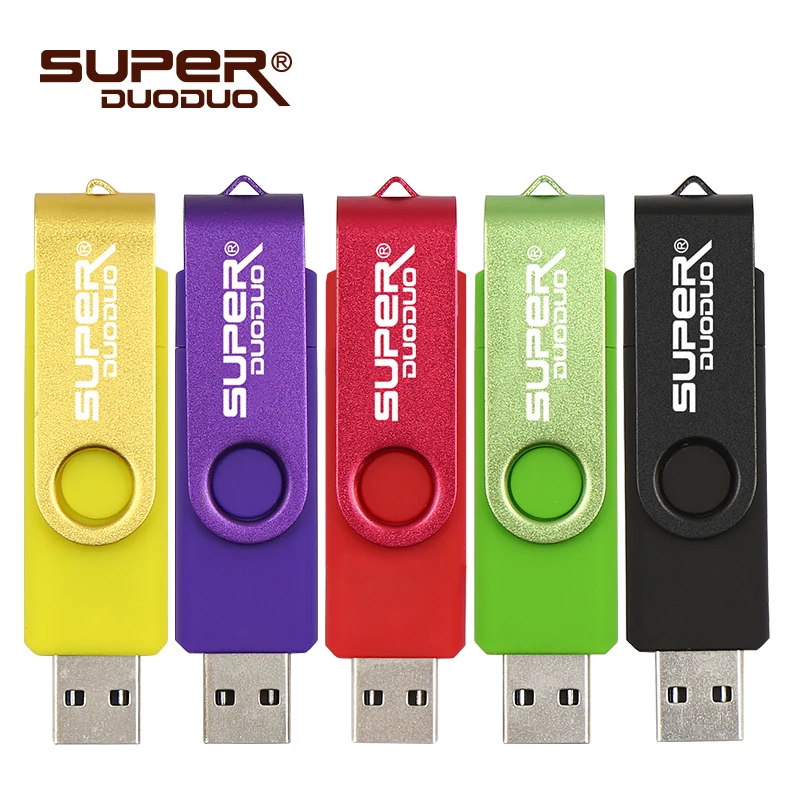 Usb 2,0 OTG USB флеш-накопитель для смартфонов/планшетов/ПК 8 ГБ 16 ГБ 32 ГБ 64 Гб 128 ГБ флеш-накопитель высокоскоростной флеш-накопитель посылка