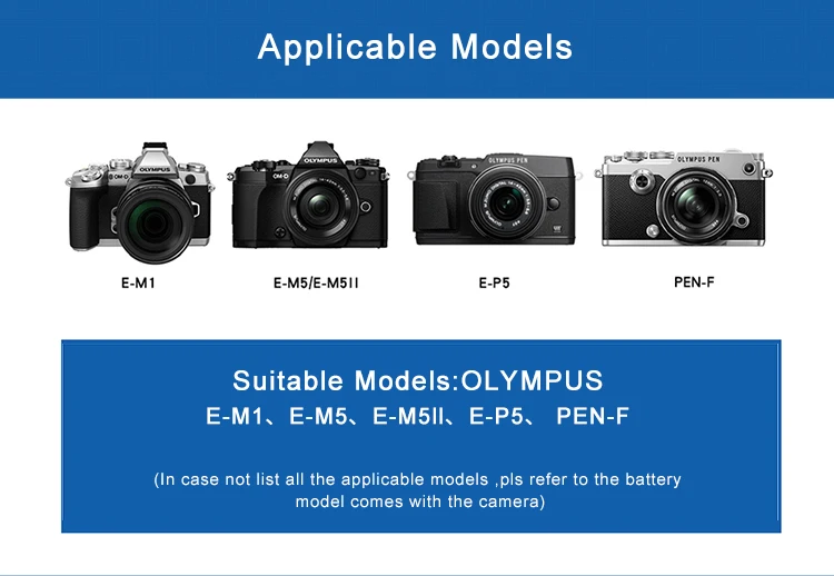 KingMa BLN-1 BLN1 PS-BLN1 Батарея(2 шт) и Dual USB зарядка для Olympus OM-D E-M1 E-M5 Mark II PEN-F E-P5 EM1 EM5 PENF EP5