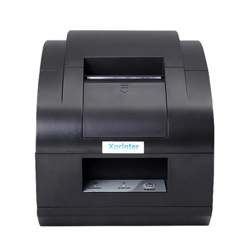 

Принтер для чеков Xprinter 58 мм, Термальный POS 58 с Bluetooth и USB-портом, с автоматическим резаком, порт Ethernet/LAN