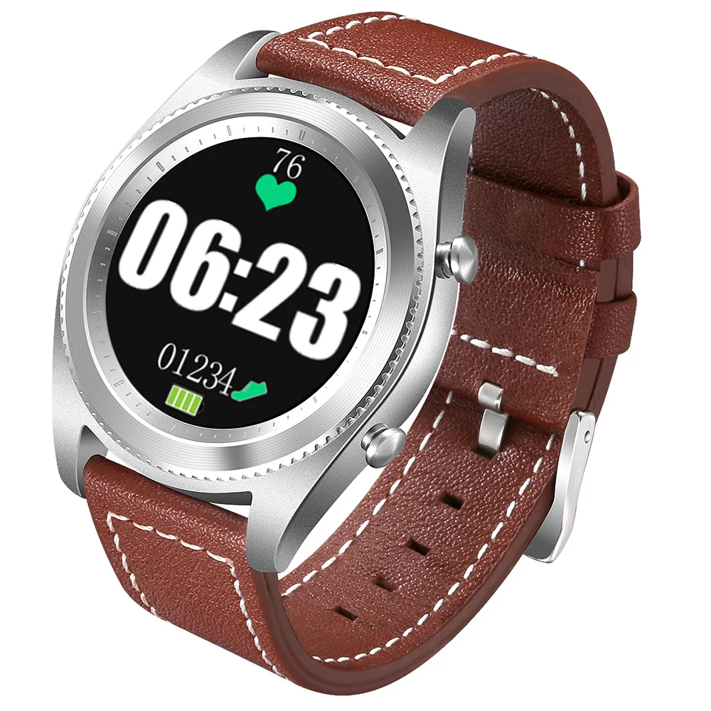 DTNO.1 S9 NFC MTK2502C Touch Smartwatch монитор сердечного ритма Bluetooth4.0 Смарт часы Браслет Носимых