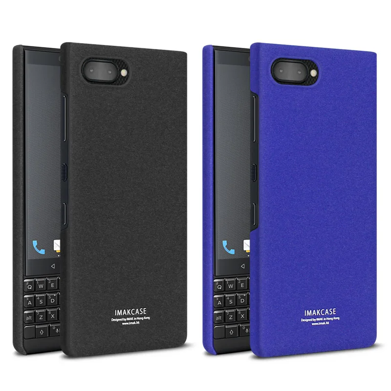 Жесткий чехол IMAK Cowboy Etui для Blackberry Key 2, чехол, чехол для BlackBerry Key, два чехла, держатель-кольцо для Funda Black Berry Key2 KeyTwo Capa