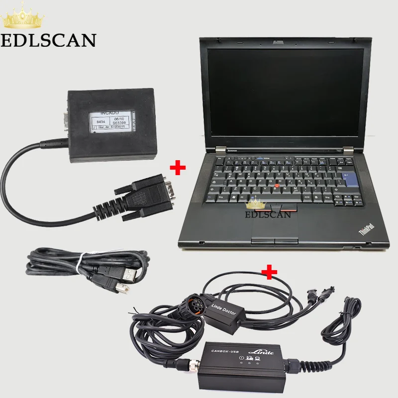 EDLSCAN вилочный погрузчик анализатор работы двигателя Для Linde Canbox doctor и Judit Incado box для Jungheinrich linde вилочный погрузчик диагностический инструмент