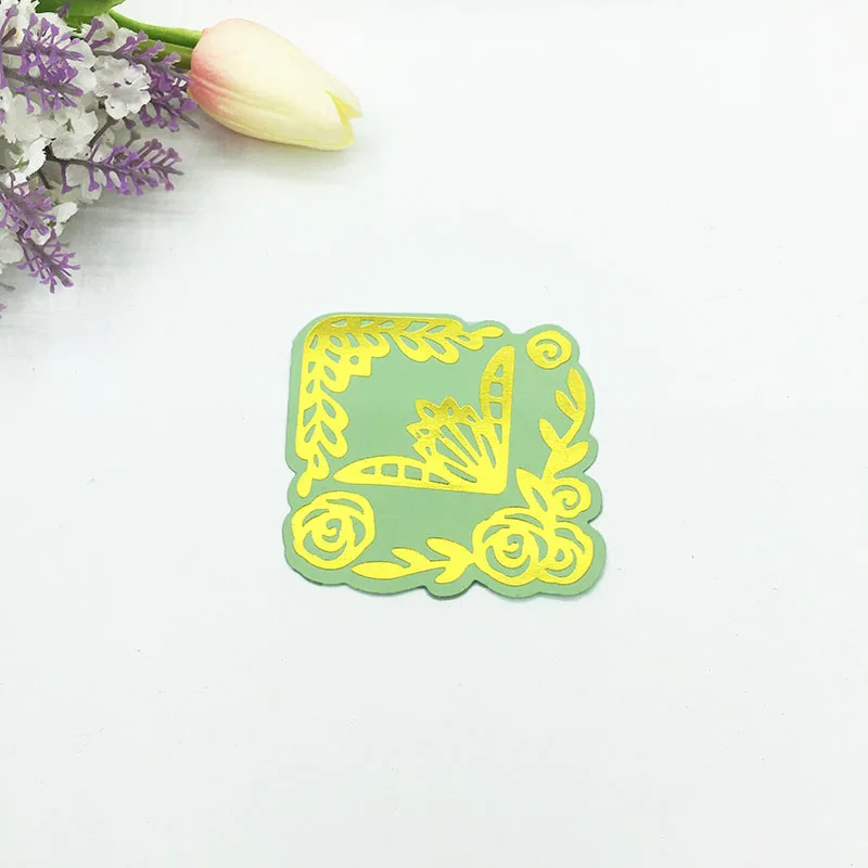 Julyarts Горячая фольга пластина кружева цветок листья металлическая резка умереть