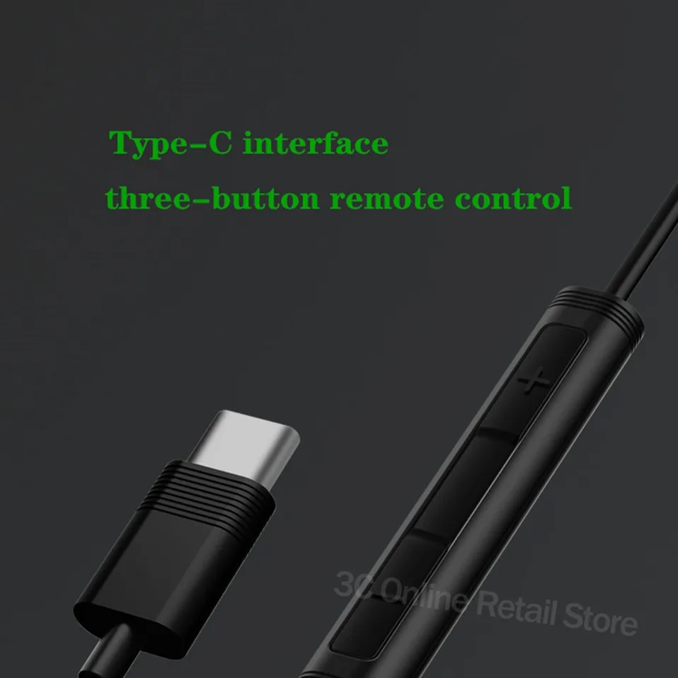 Оригинальные наушники Xiaomi Black Shark type-C, полунаушники-вкладыши, профессиональная игровая гарнитура для Black Shark 1 Gen/Helo/2