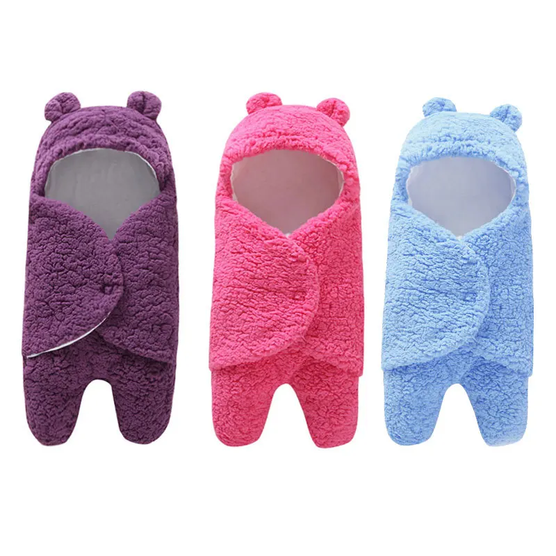 

Soft Baby Blankets Newborn Infant Baby Boy Girl Swaddle Baby Sleeping Wrap Blanket Photography Prop for Boys Girls Kids