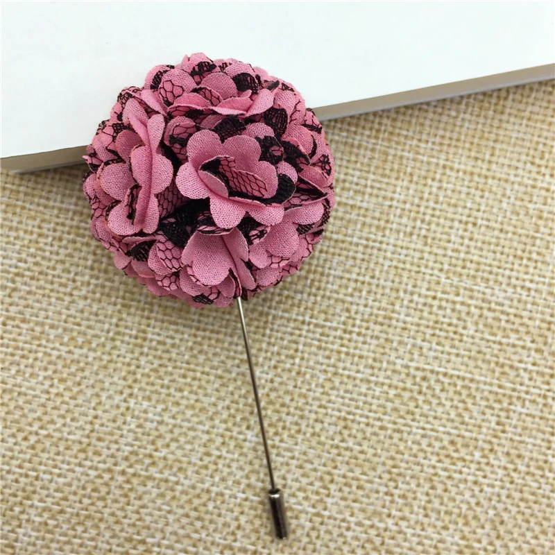 Винтажная булавка на лацкан 5 шт./лот брошь в виде цветка Мужская корсажная