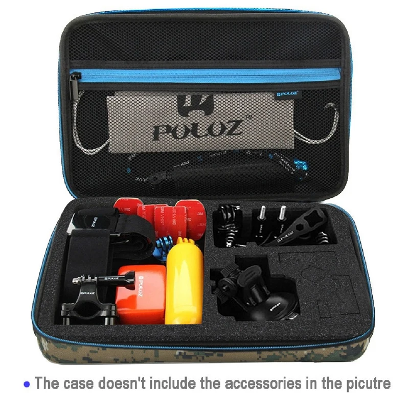 

Portable Storage Bag Protective Case Waterproof Carrying Travel box For GoPro hero 9 8 7 6 5 4 Xiao yi Sports Camera Accessories