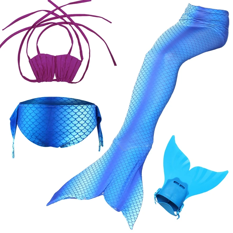 Обувь для девочек хвост русалки Косплэй с Моноласты детские нарядные платья