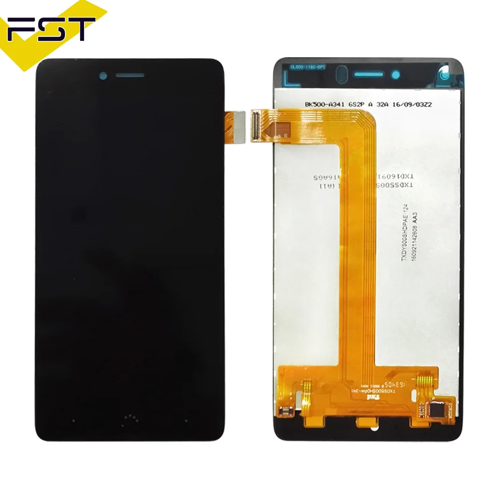 Протестирован для BQ Aquaris U lcd/BQ U lite lcd/BQ U Plus lcd дисплей сенсорный экран в сборе для BQ U lcd панель Tactil