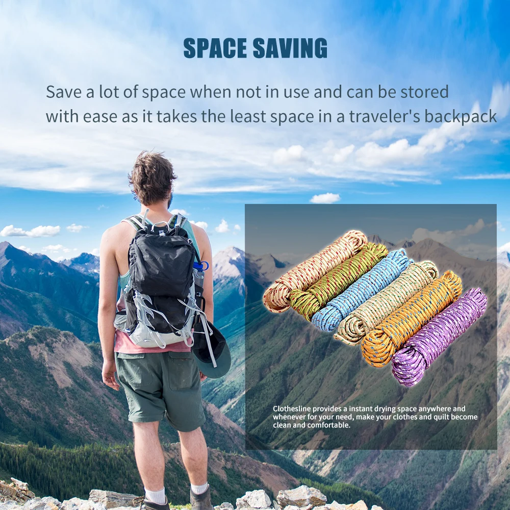 10 м сушилка для белья шнуры нейлоновая веревка на шнурке сетчатая подвесная