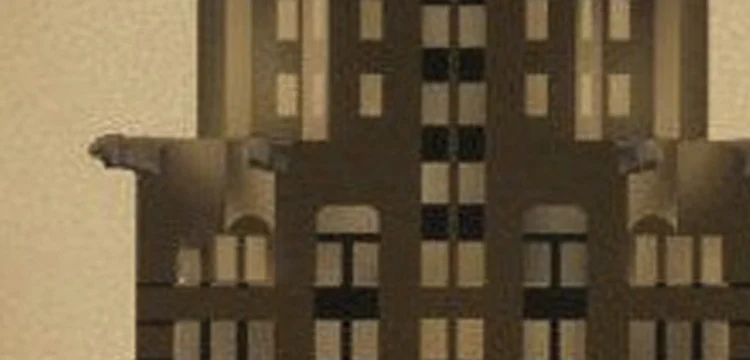 4 панели всемирно известная архитектура здания декоративные Висячие картины