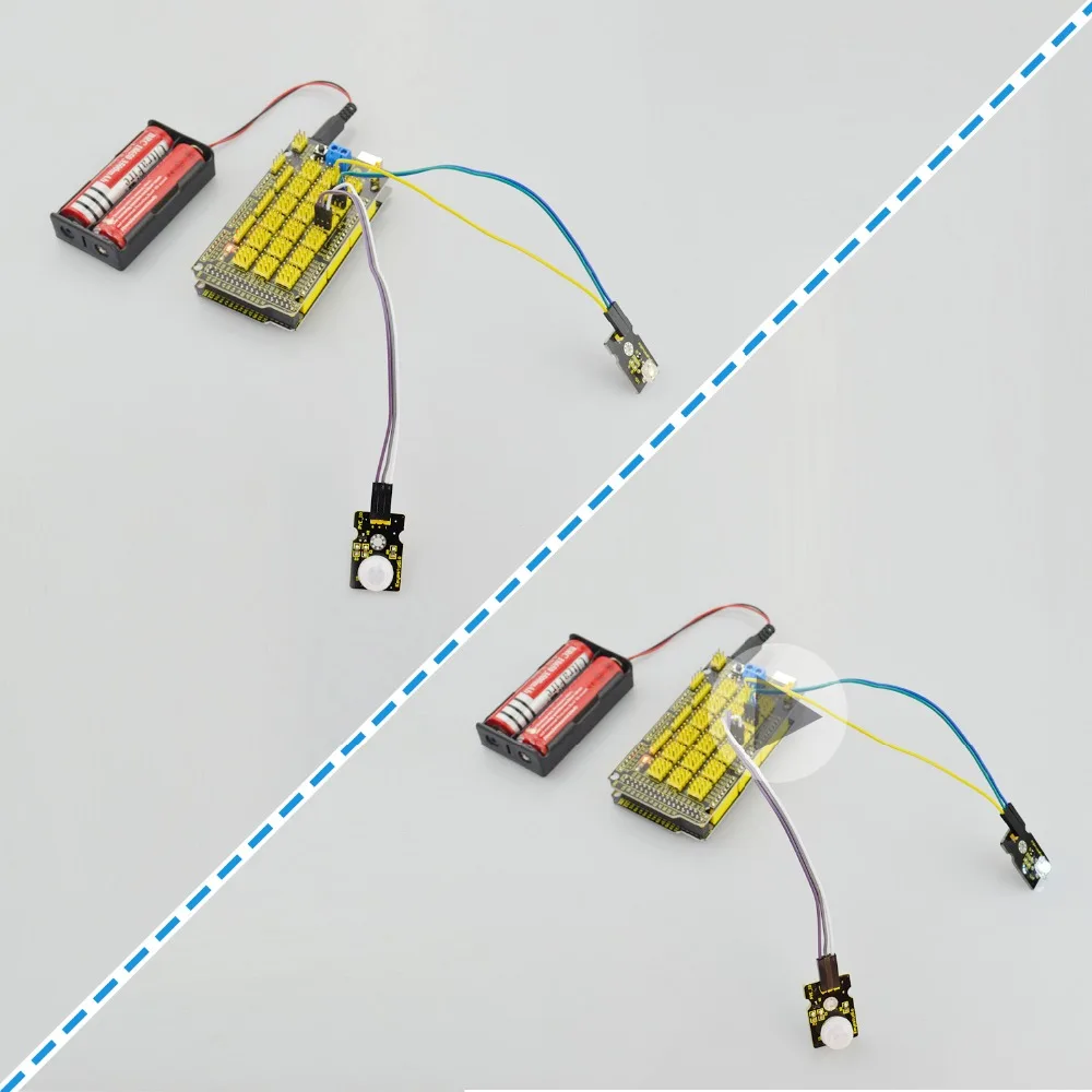 Keyestudio Сенсор Starter Kit(Mega2560+ щит V1) для Arduino проект W/Подарочная коробка+ Сенсор s(30 шт.)+ PDF(онлайн