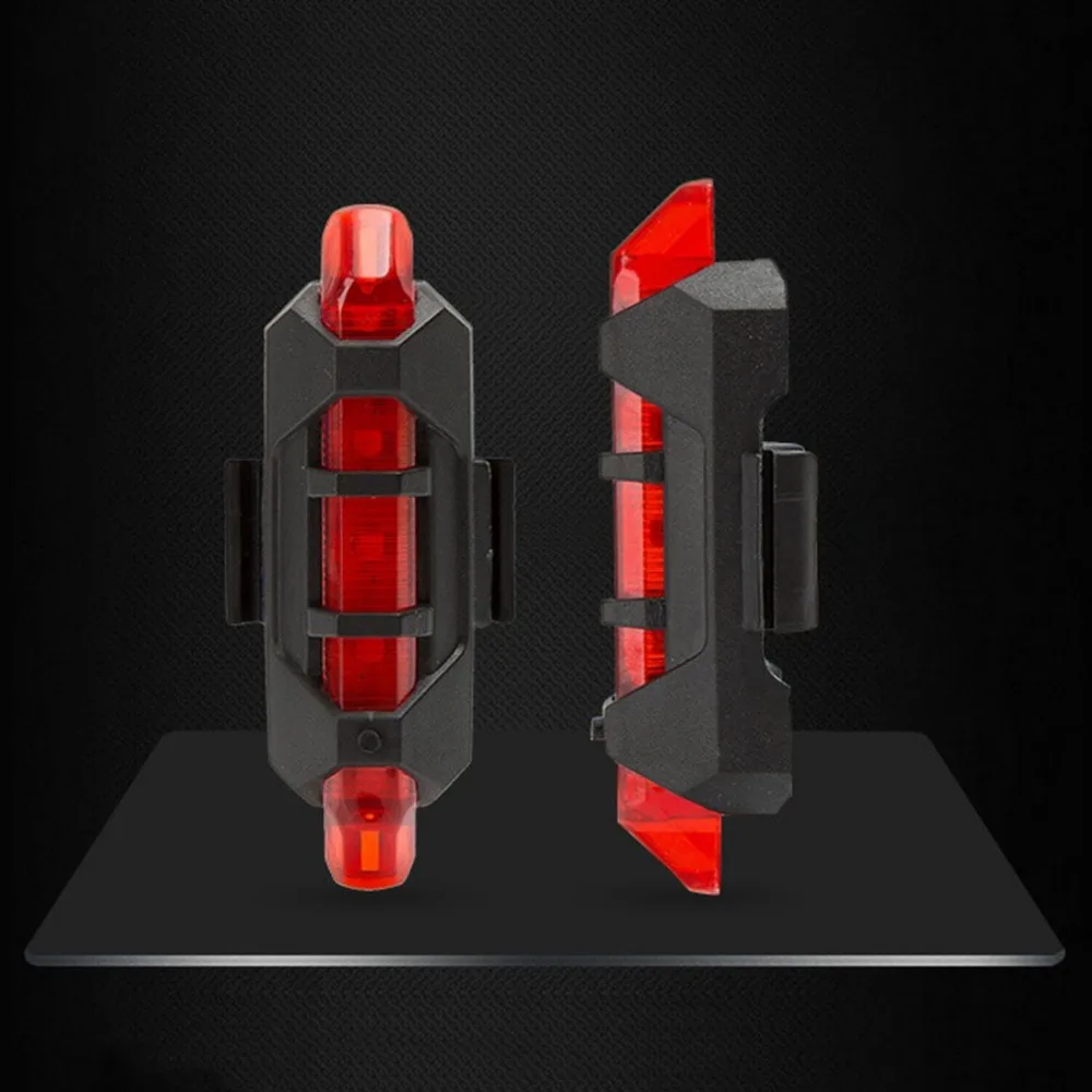 Портативный USB Перезаряжаемые велосипед хвост сзади безопасности Предупреждение светильник хвост светильник супер яркий светодиодный светильник дропшиппинг