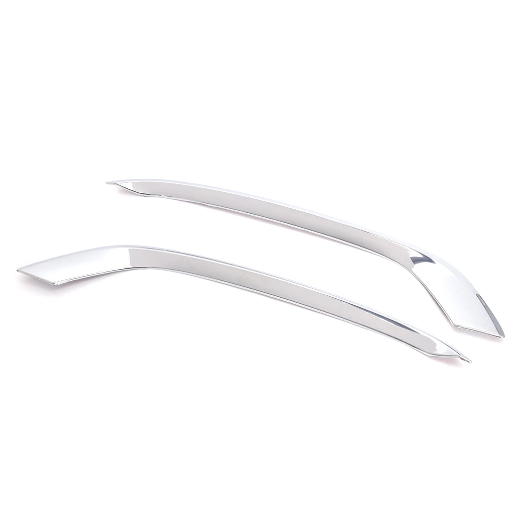 2 Pcs Chrome Car Front Fog Light Lamp Cover Trim For Ford Focus 4 MK4 2015-2017 | Автомобили и мотоциклы