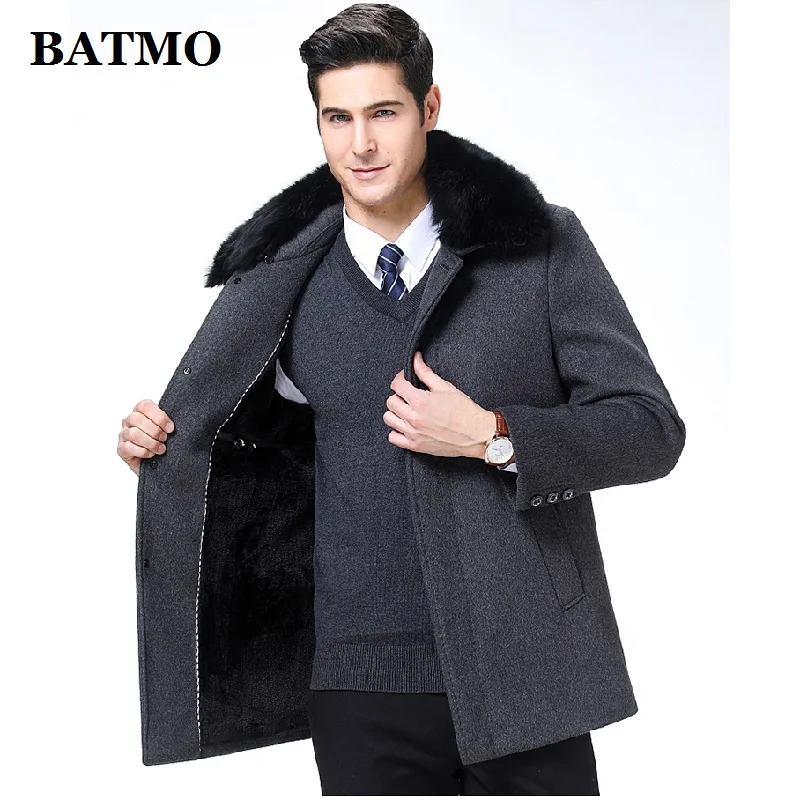 BATMO 2019 Новое поступление; Сезон осень-зима; Высокого качества Шерсть Тренч пальто для мужчин, мужская шерстяная куртка, теплая куртка, плюс-Р...
BATMO 2019 Новое поступление; Сезон осень-зима; Высокого качества Шерсть Тренч пальто для мужчин, мужская шерстяная куртка, теплая куртка, плюс-Р...