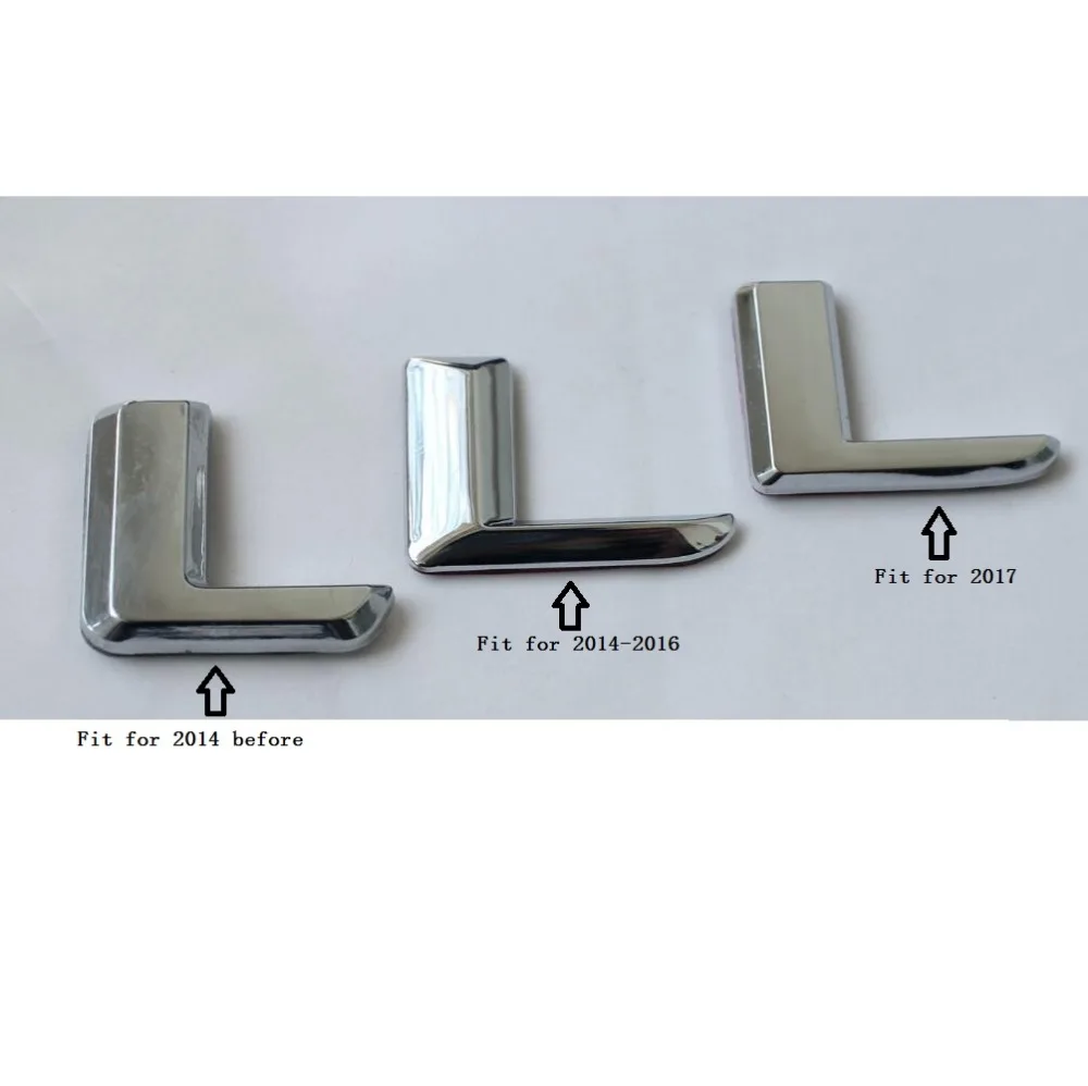 Новый хромированный ABS задний багажник Буквы Значки Эмблемы Наклейка для Mercedes Benz