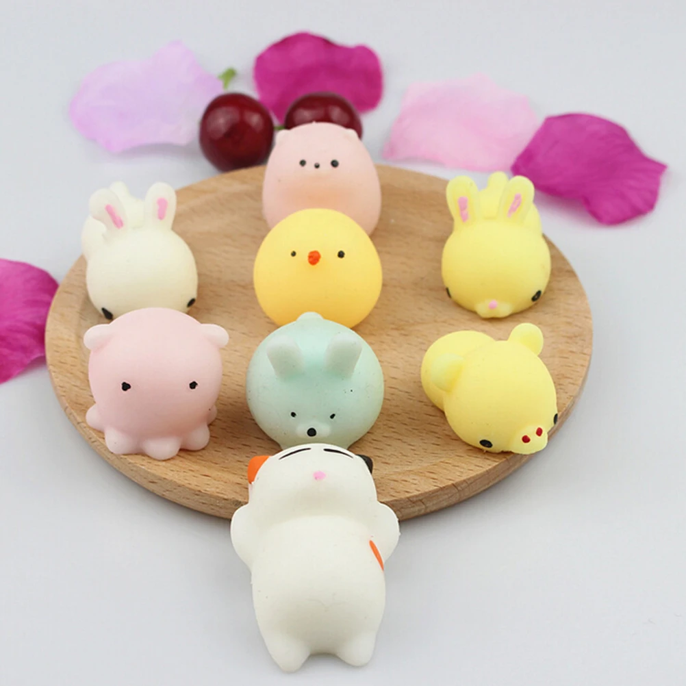 Милый мягкий мешок аксессуары медленно поднимающийся пресс Сжимаемый Kawaii