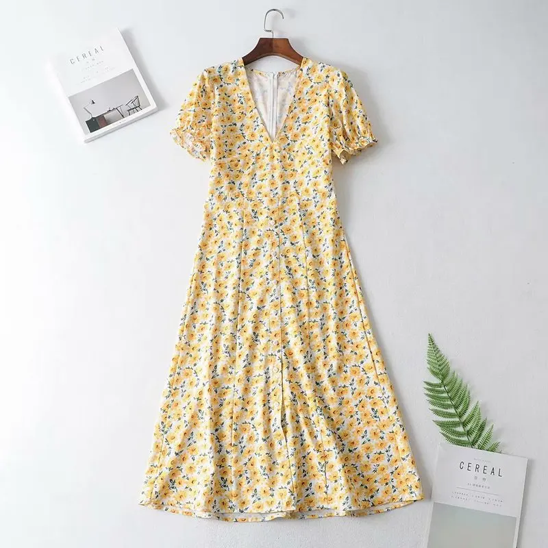 New arrival JJ55-9755 Euro-American Fashion Flower Dresses | Женская одежда
