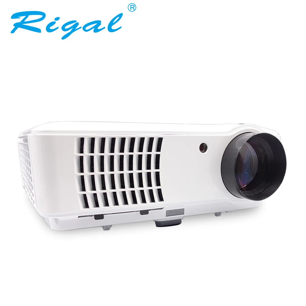 Rigal проектор RD804 светодиодный смарт Android Wi Fi 4000 люмен Beamer портативный HD 1080 P для