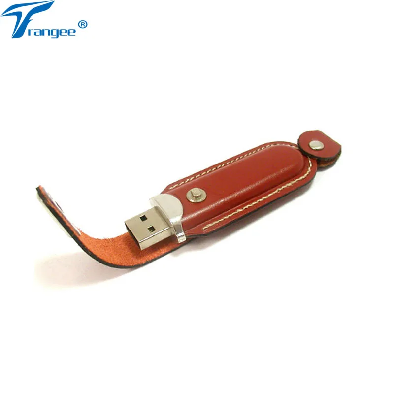 Trangee Высококачественный коричневый кожаный флэш накопитель 4 ГБ 8 16 32 карта памяти