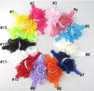 

Hot Beautiful Headband Hairband Kids Girls Flowers Headbands Kids' Hair Accessories 1PC A054,1