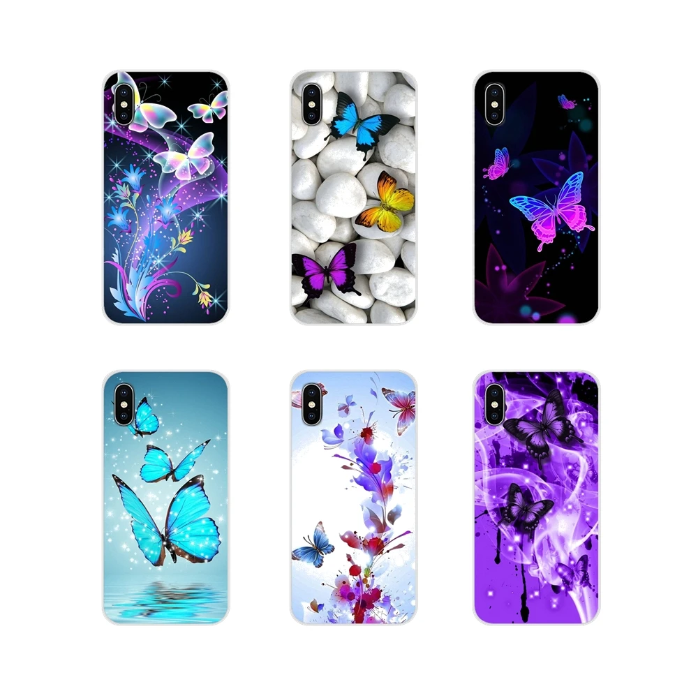 Цветные обои с бабочками для Oneplus 3T 5T 6T Nokia 2 3 5 6 8 9 230 3310 1 7 Plus 2017 2018 аксессуары