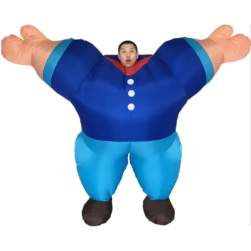 Mr фитнес Хэллоуин надувной костюм Геркулес для вечеринки косплей мужчин