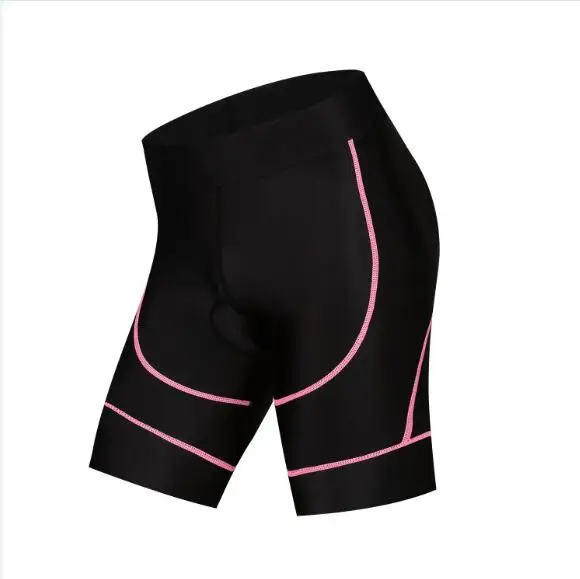 Pink Pro Team велосипедные шорты для женщин и мужчин, спортивные шорты для горного велосипеда, 4D гелевые мягкие дышащие обтягивающие велосипедные шорты-бермуды - Цвет: Pink