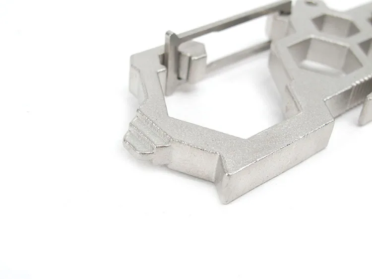 D форма мини подъем из нержавеющей стали карабин кольцо EDC инструмент зажим релиз