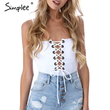 Simplee черный кружевной Цельный боди женские топы Летний Пляжный с