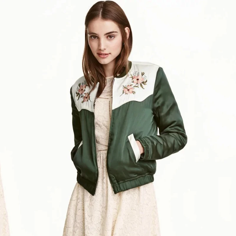 Новый женский мода европейский цветочные вышивка папку хлопок лоскутное