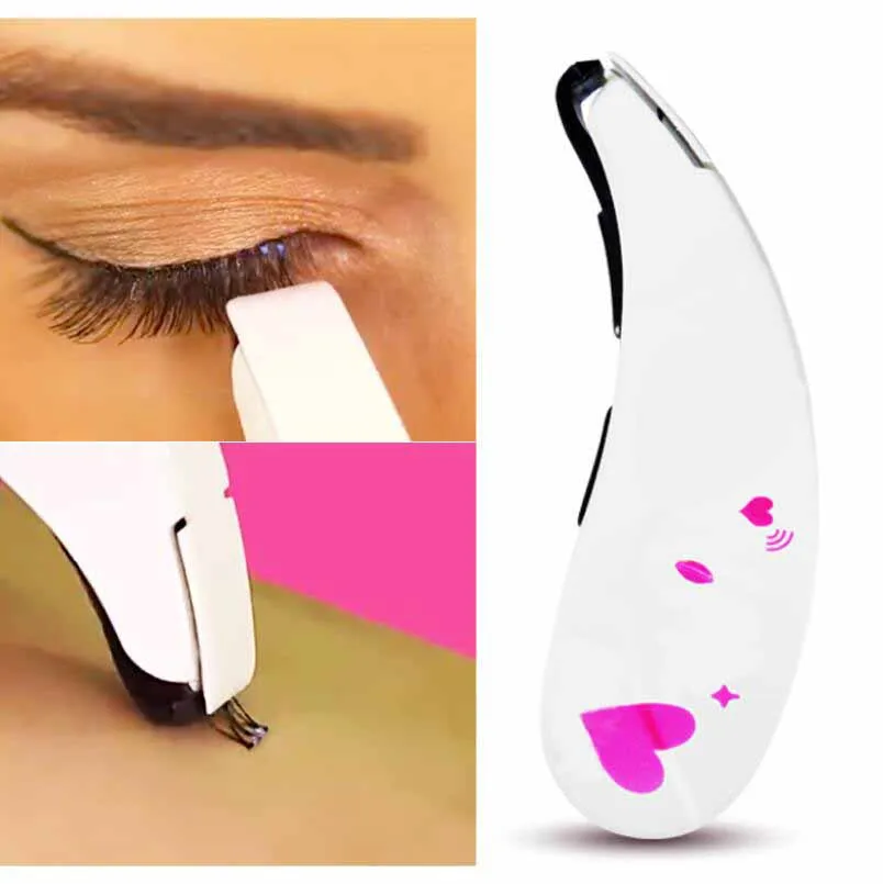 

1pcs False Eyelashes Clip Tweezers Eye Lash Grips Curling Eyelash Curler Applicator Beauty Makeup Cosmetic Tool