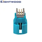 4-контактный разъем sweettwood Fakra HSD LVDS, Z-код, цвет синий, 5021, прямой гнездовой разъем, монтаж печатной платы для спутникового радио, обратное изображение