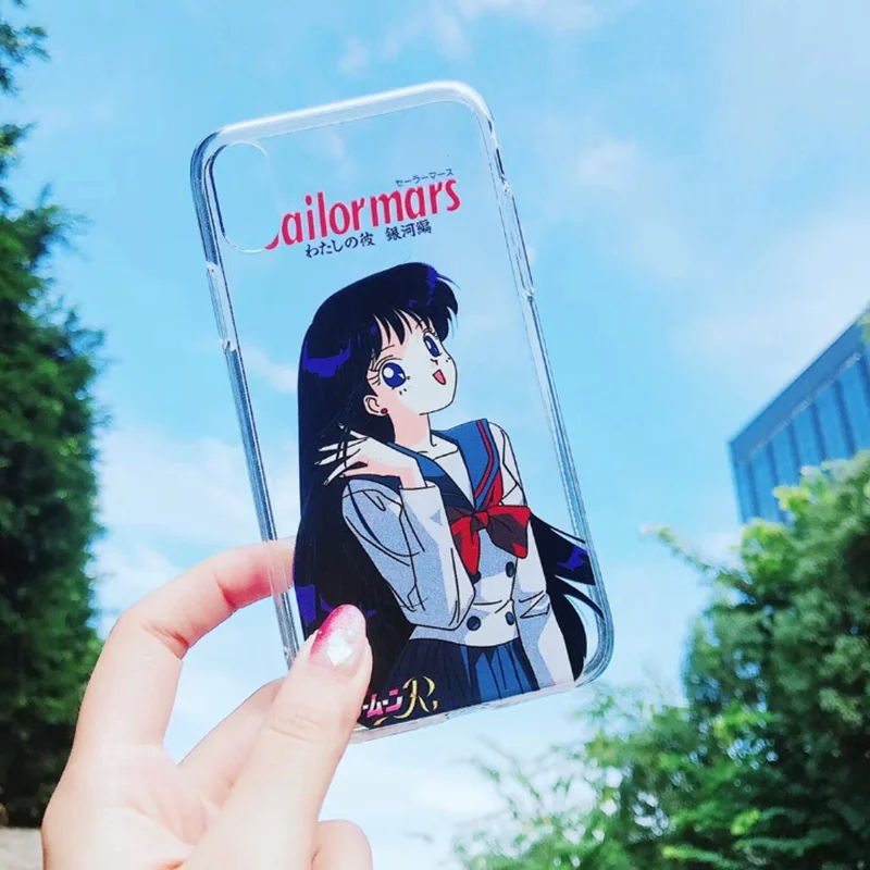 Кавайная морская Луна красивая девушка телефон чехол для iphone 6 7 8 S PLUS X XS Max XR