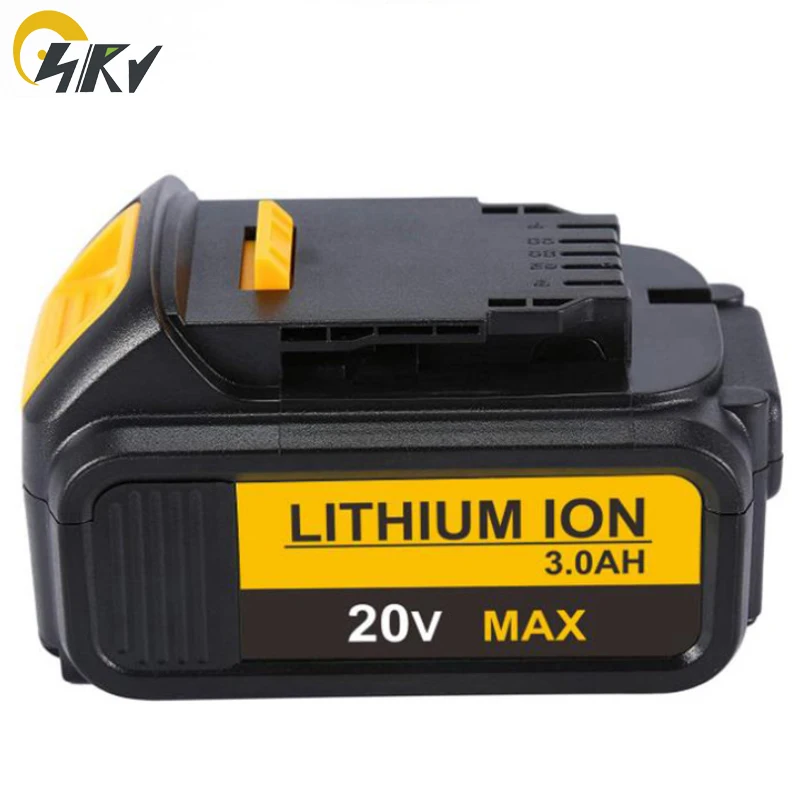 20 в DCB200 DCB180 литий ионный электроинструмент батарея для Dewalt DCB201 DCB204 DCF885, DCF895