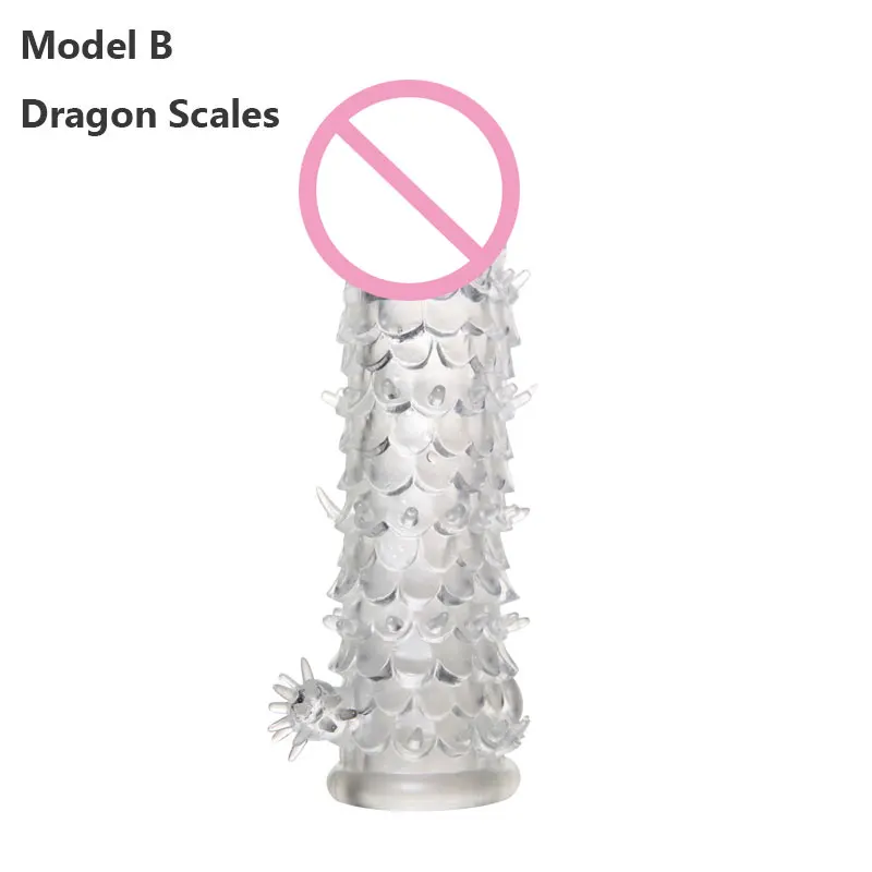 Новейшие многоразовые презервативы манжеты для пениса кольцо с драконом