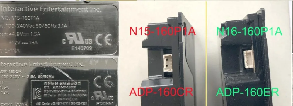 Оригинальный блок питания ADP-160P1A ADP-160CR для PlayStation 4 PS4 Slim встроенная плата |